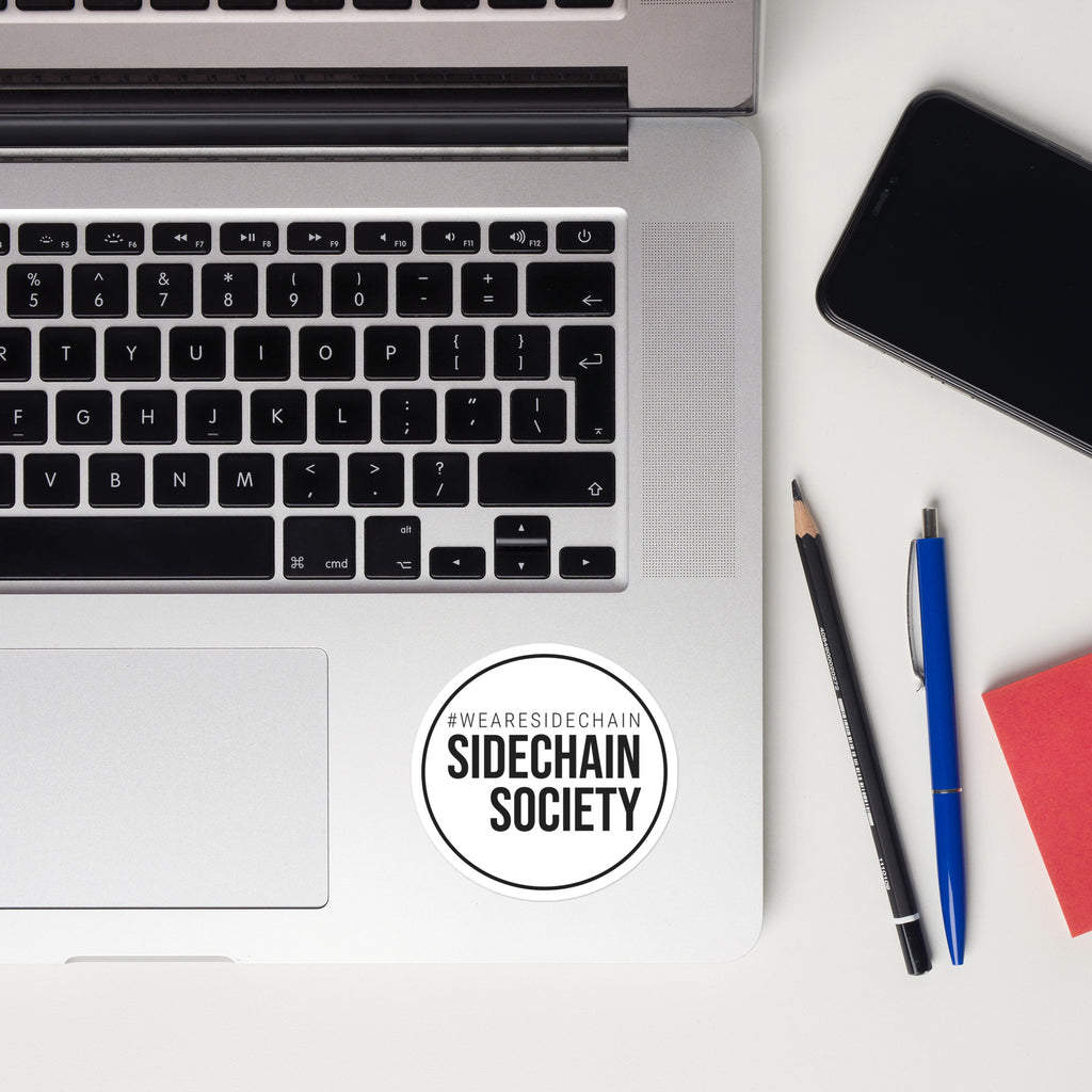sidechain Bubble-free stickers